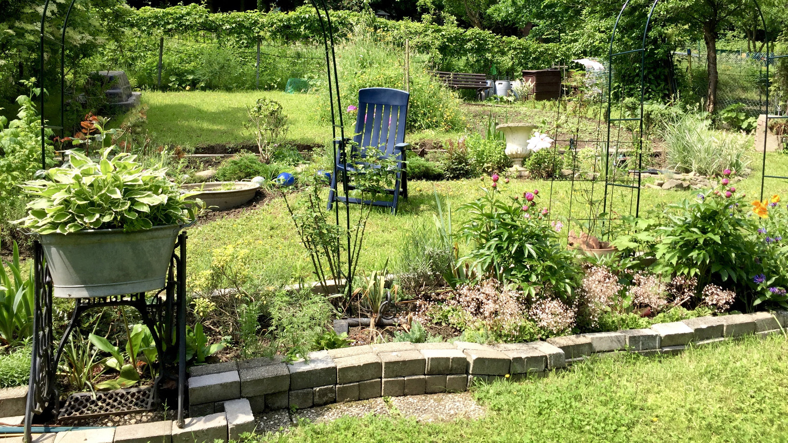 Decor pentru o gradină mare. Cum o faci superbă cu bani puțini. Iată câteva trucuri geniale şi de efect, foarte ușor de pus în practică.