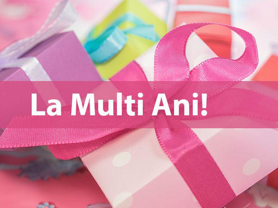 Mesaje de "La mulți ani"