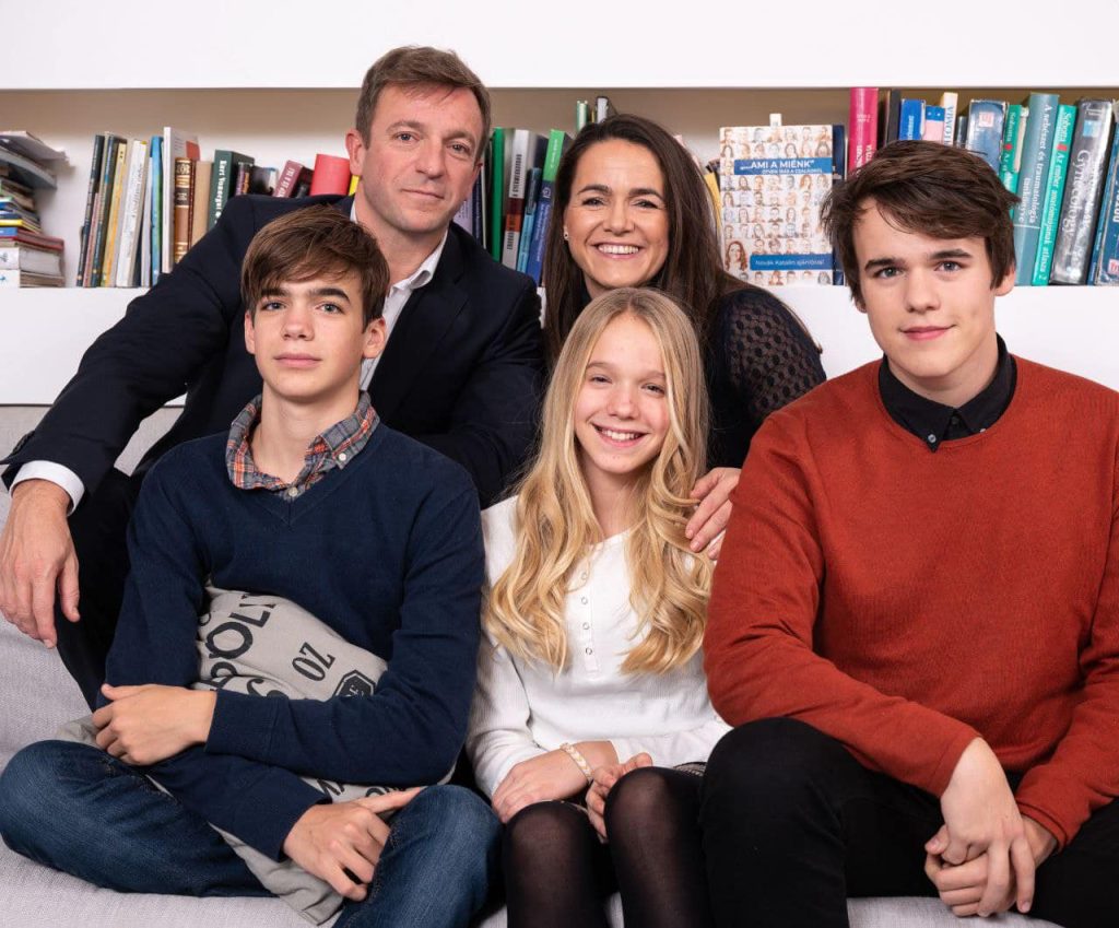 Katalin Novák are o familie fericită