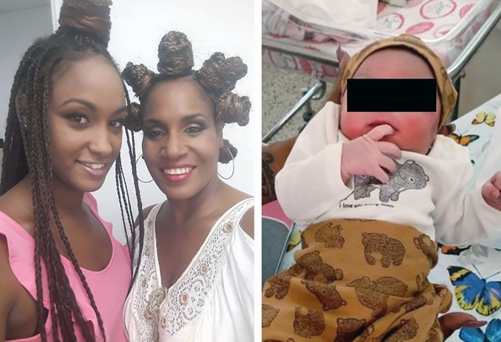 Biu Marquetti alături de fiica și de nepoata ei