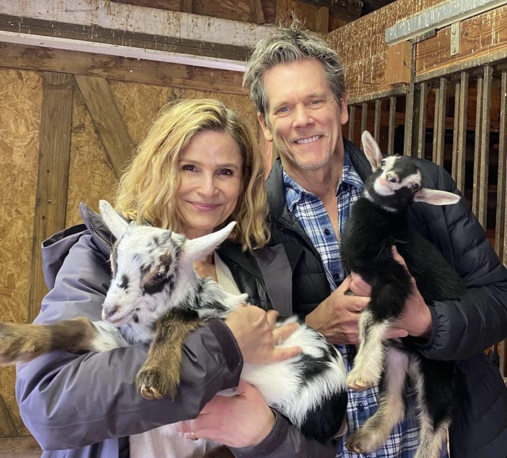 Kyra și Kevin Bacon