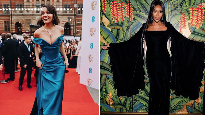 Premiile BAFTA 2022. Rochiile care au impresionat pe covorul roşu