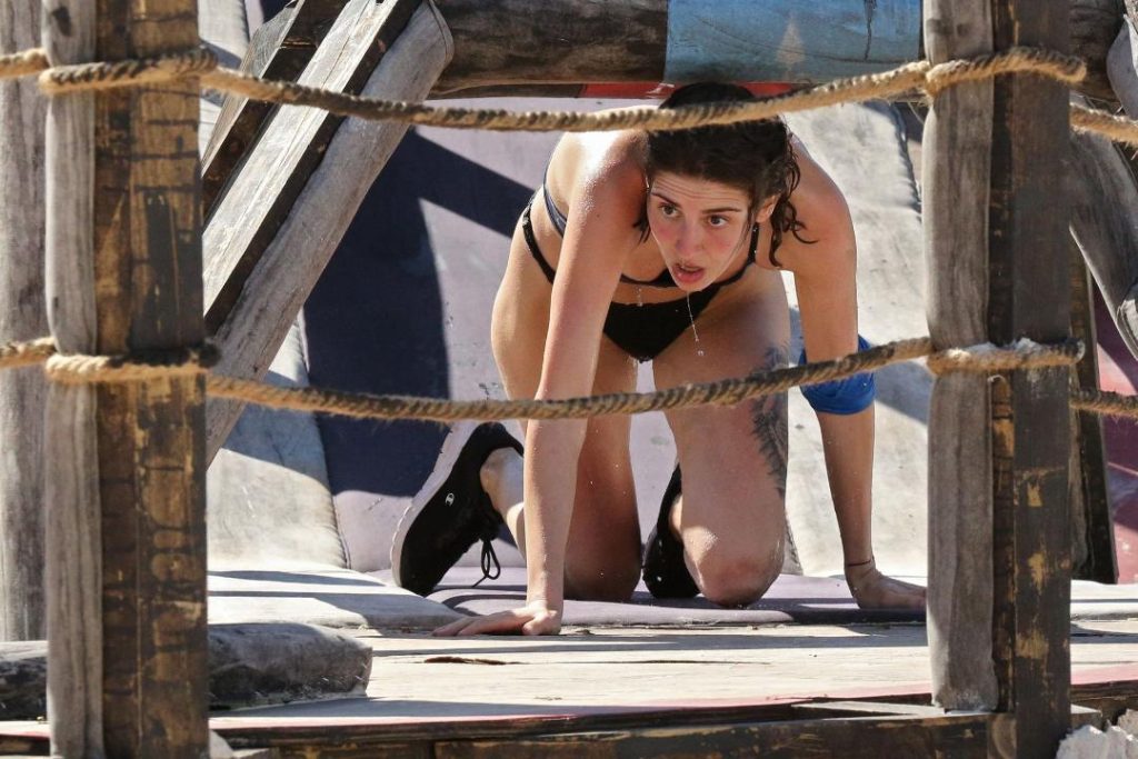 Ștefania Ștefan se descurcă perfect la probe, a adus multe puncte echipei