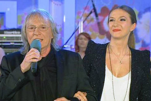 Mihai Constantinescu, alături de Adela Popescu pe scenă