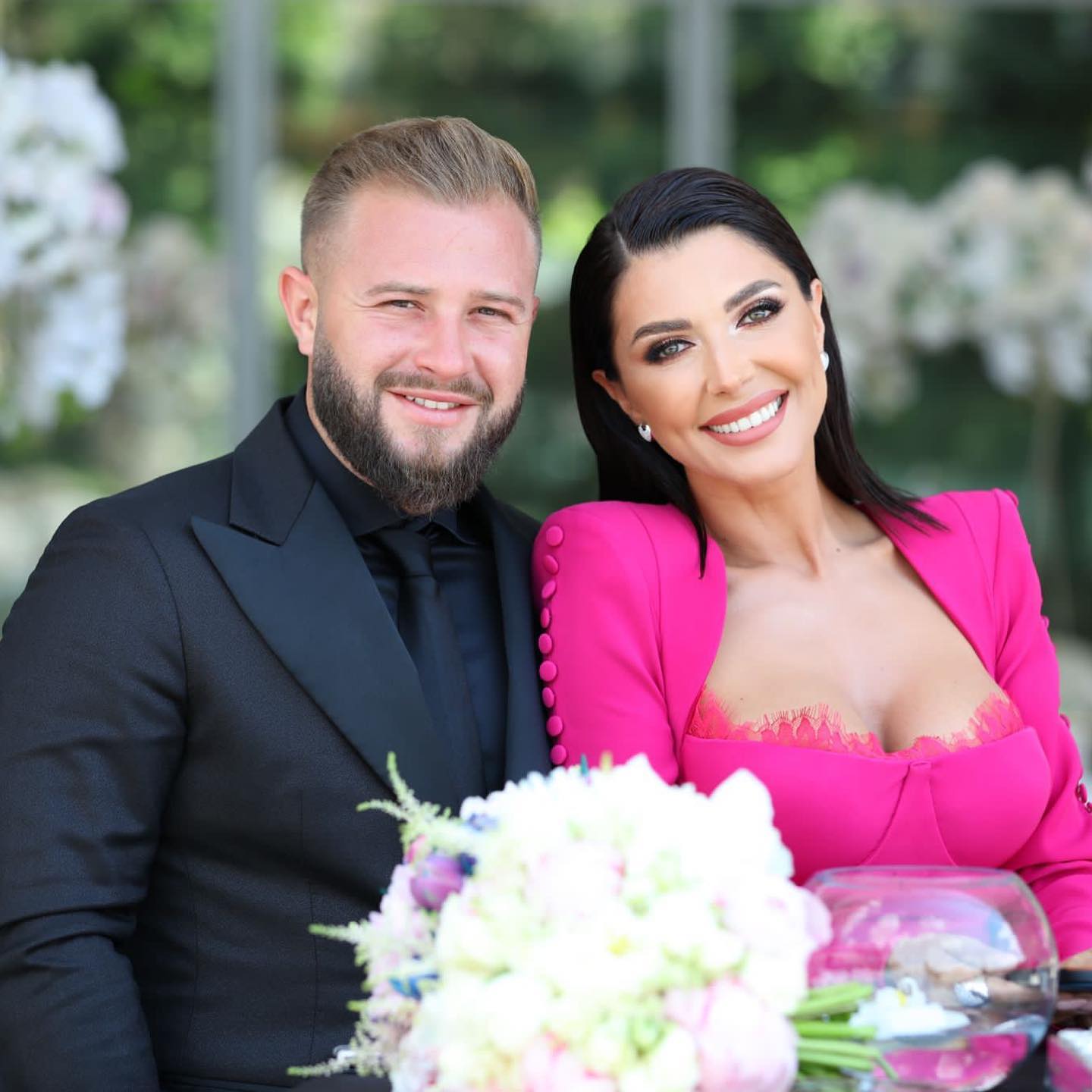 Ilinca Vandici și soțul ei, Andrei Neacșu