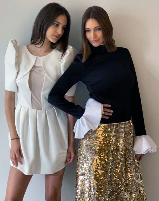 Eva și Andreea Berecleanu au siluete de invidiat