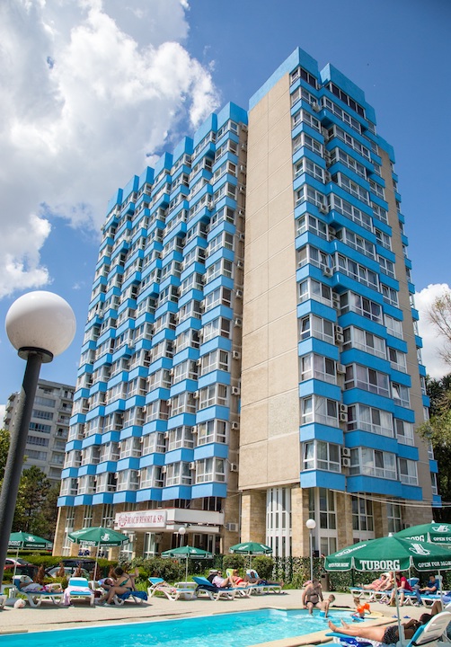 Hotelul lui Cristi Borcea, din Olimp