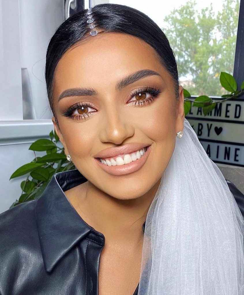 Model de machiaj bridal