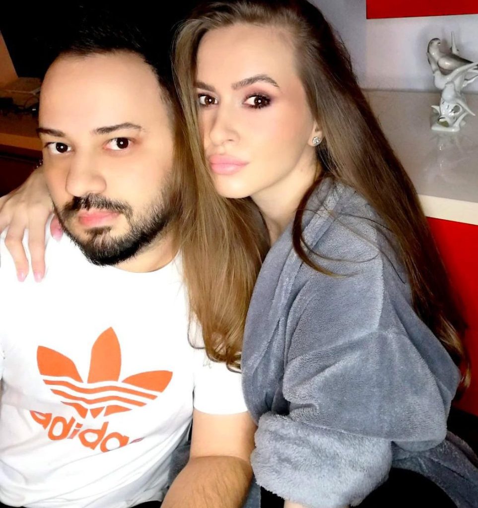 Mario Joy și soția lui, Mădălina