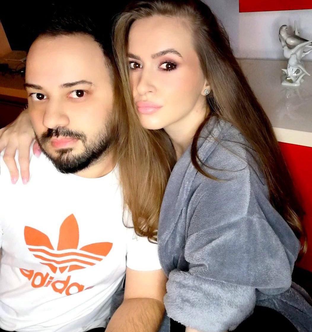 Mario Joy și soția lui, Mădălina