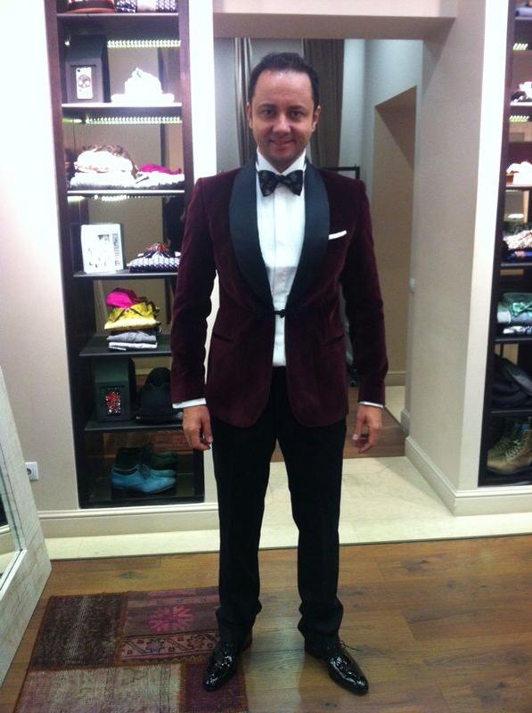 Cătălin Măruță îmbrăcat de faimoasa stilistă