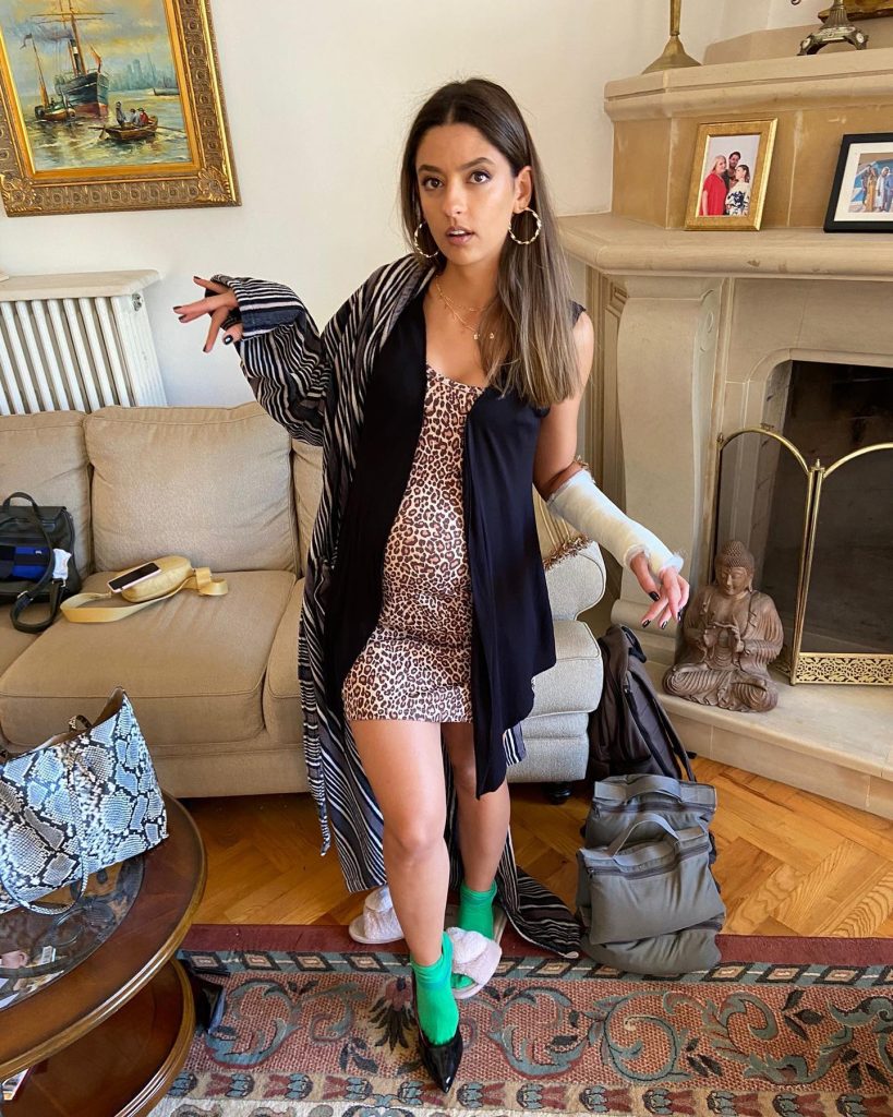 Actrița a experimentat rolul de gravidă în serialul de la Antena 1