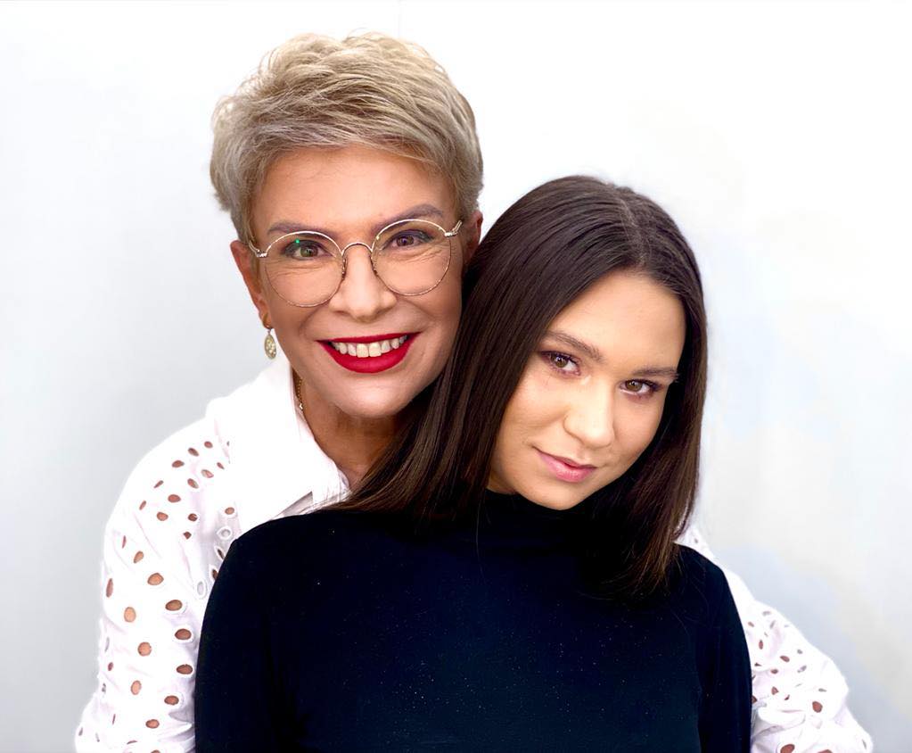Teo Trandafir și fiica ei au relație foarte strânsă