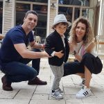 Carmen Bruma, Mircea Badea si fiul lor