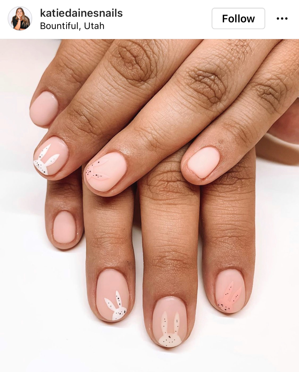 Modele unghii de Paşte