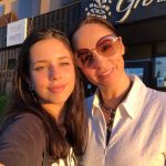 Andreea Marin și fiica ei, Violeta