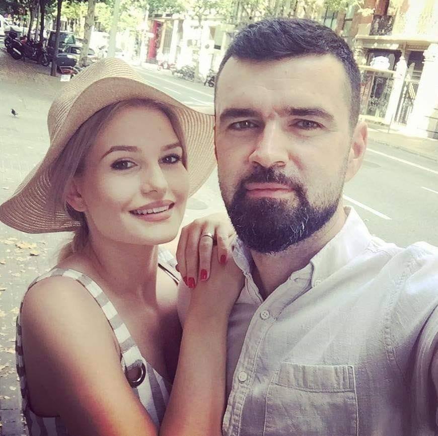 Vlad Miriță alături de soția lui