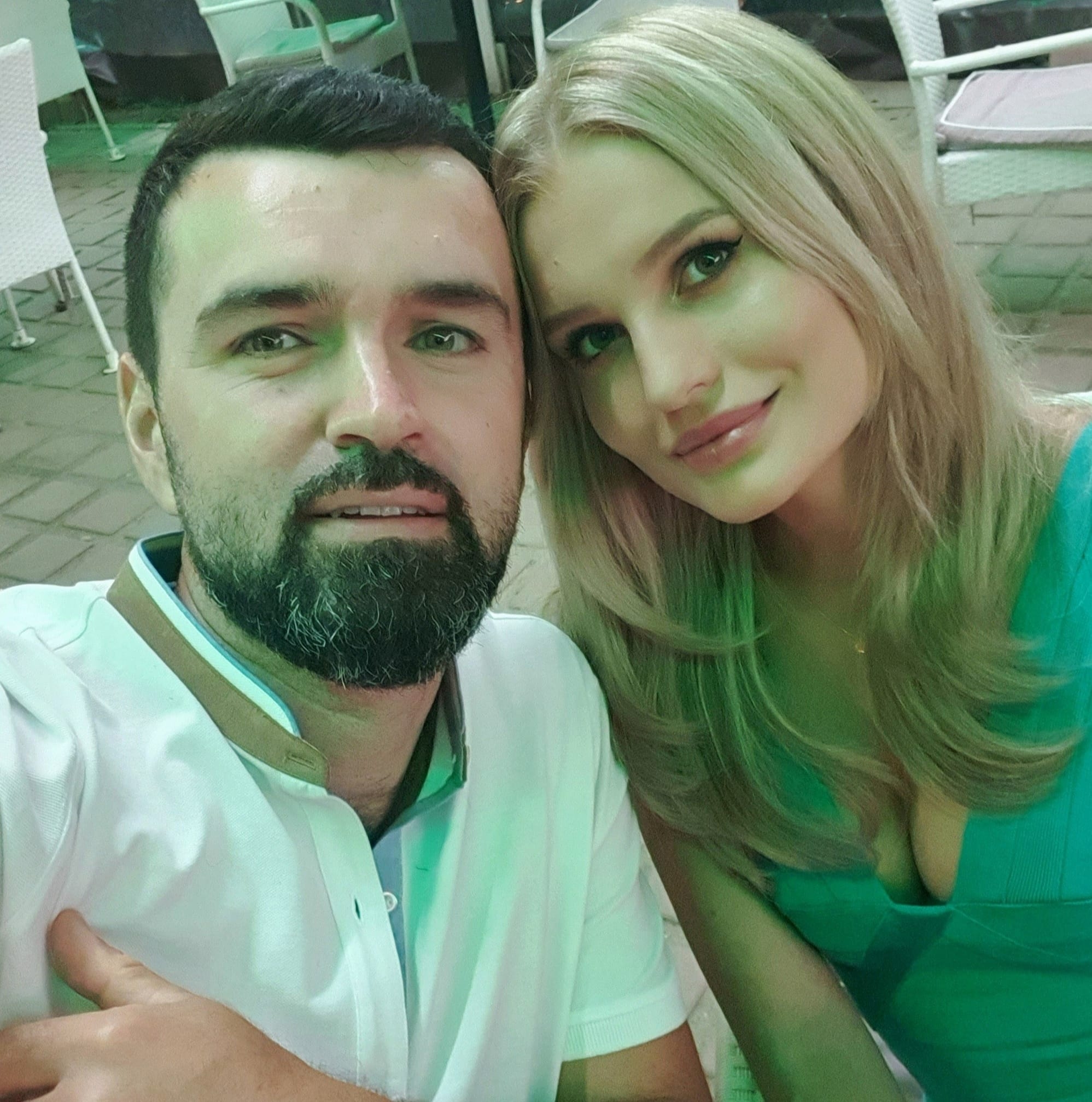 Vlad Miriță alături de soția lui