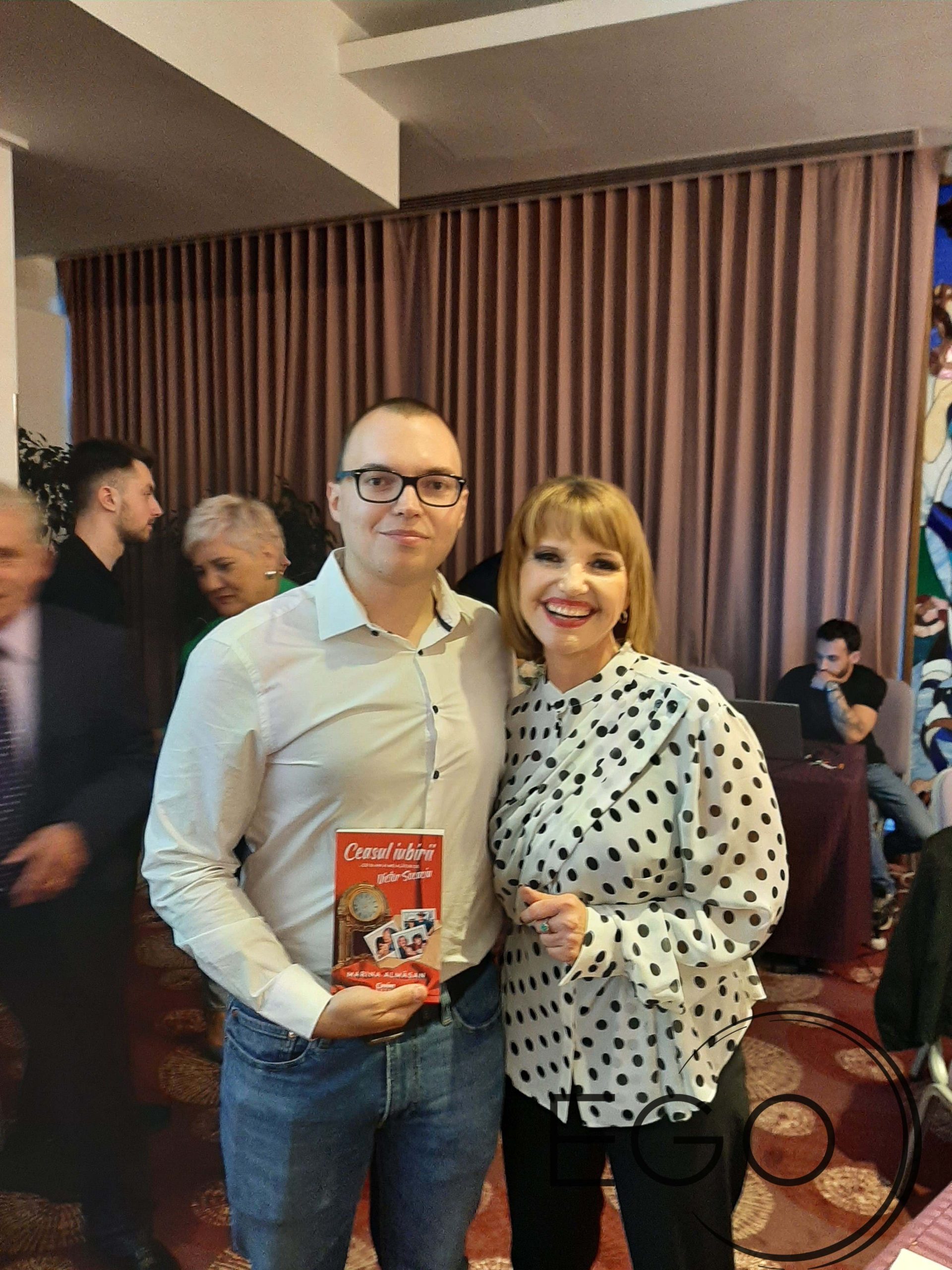 Marina Almășan și fiul său