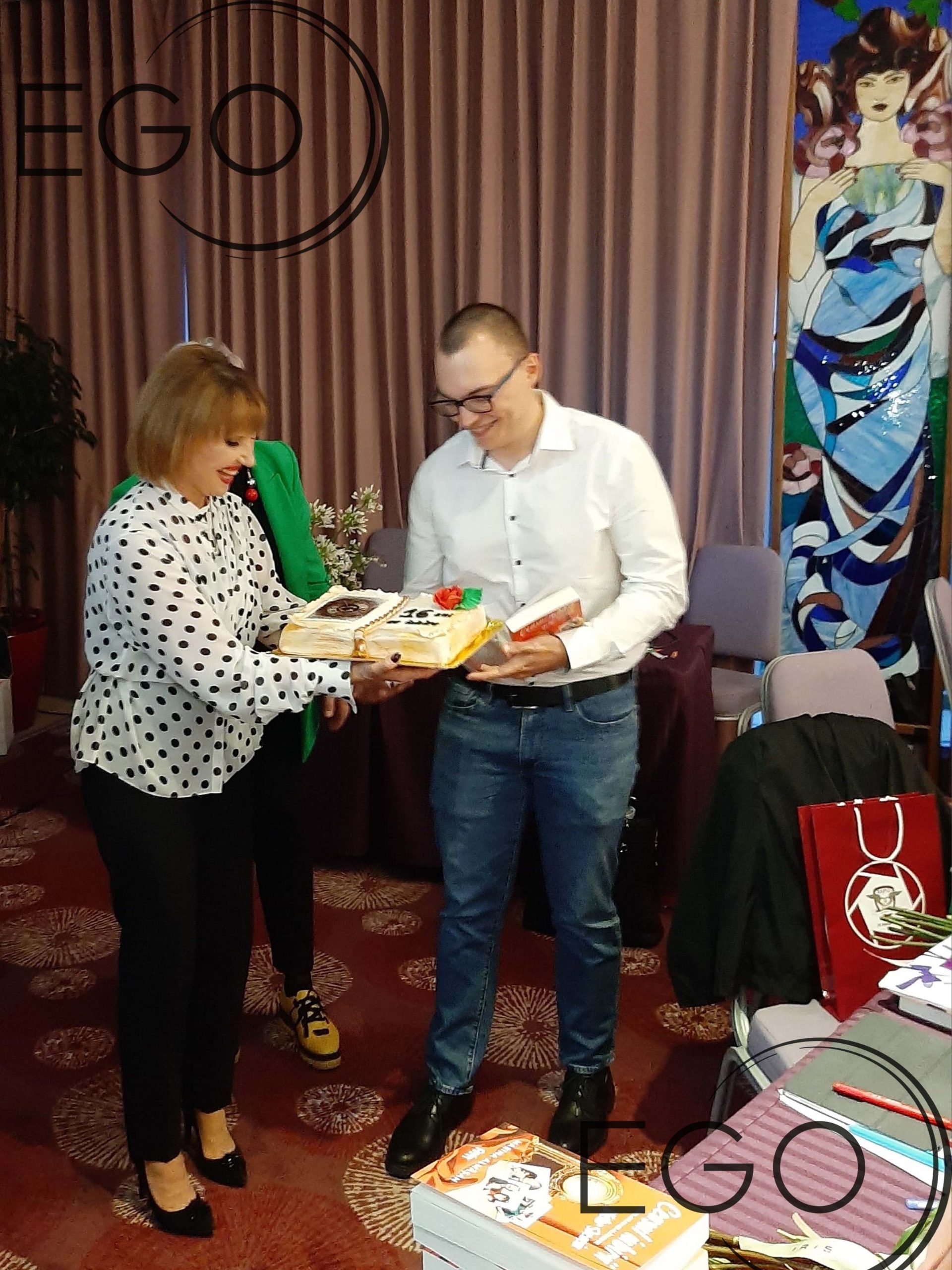 Marina Almășan și fiul său