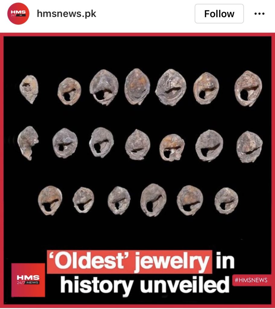 Cum arată cea mai veche bijuterie din lume