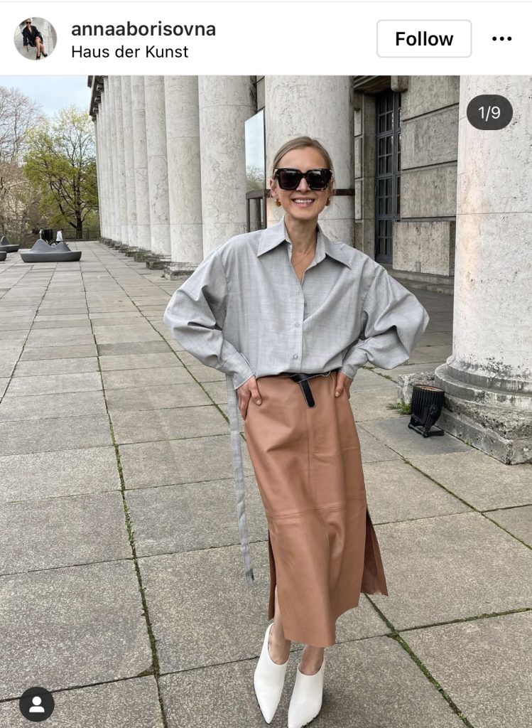 Cum porţi cămaşa oversize