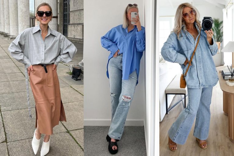 Cum porţi cămaşa oversize. 5 look-uri cu care vei atrage toate privirile