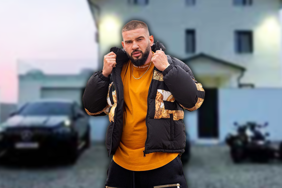 Dorian Popa, viață de șeic, în vila din Domnești