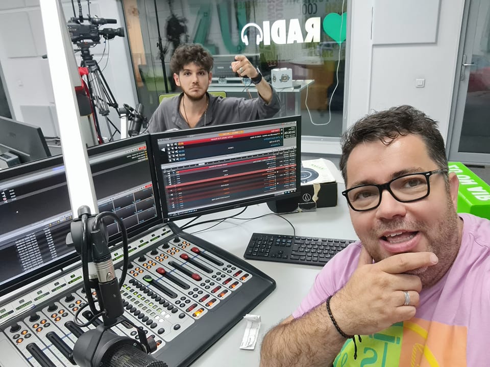 Răzvan Popescu și vloggerul Cuza