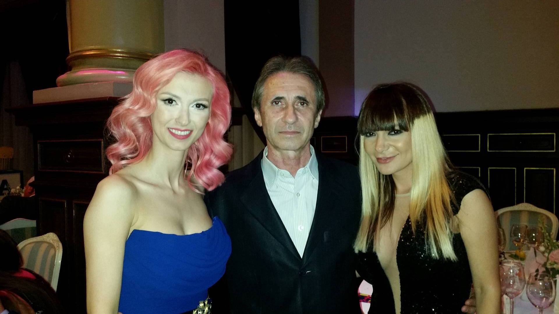 Sandel Balan, alături de Andreea Balan si de Andreea Antonescu