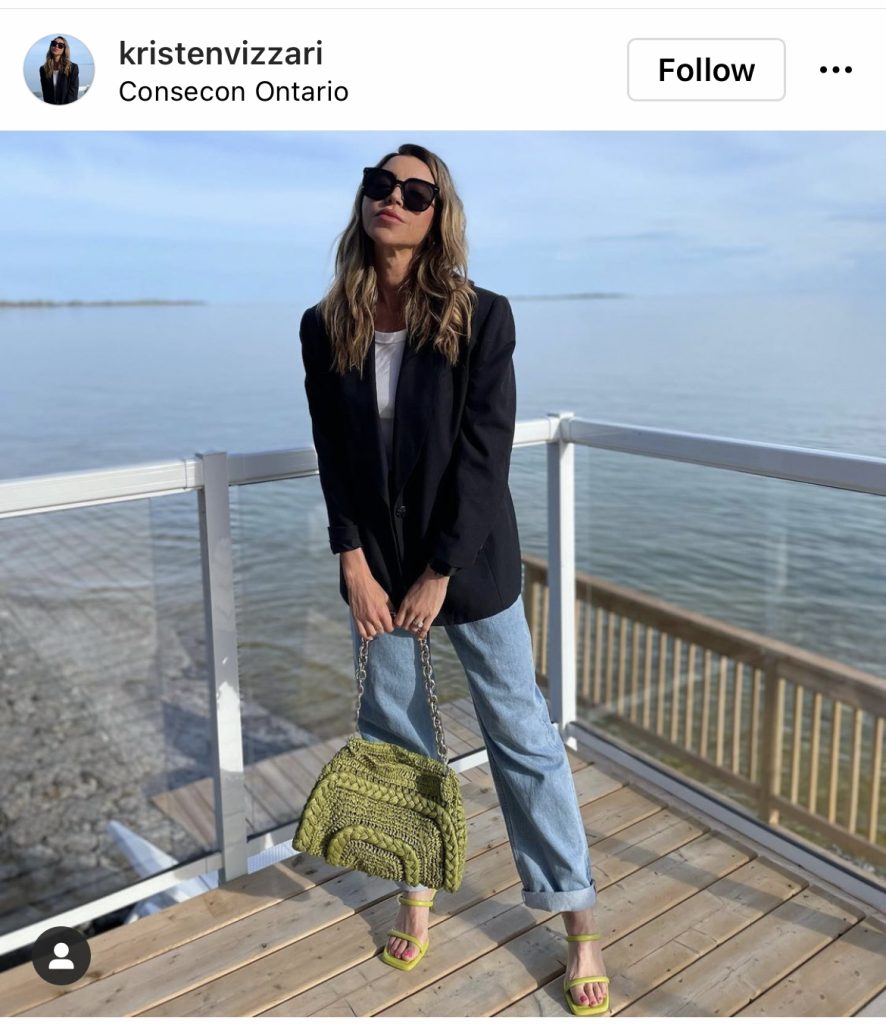 Un sacou negru, 5 ţinute diferite