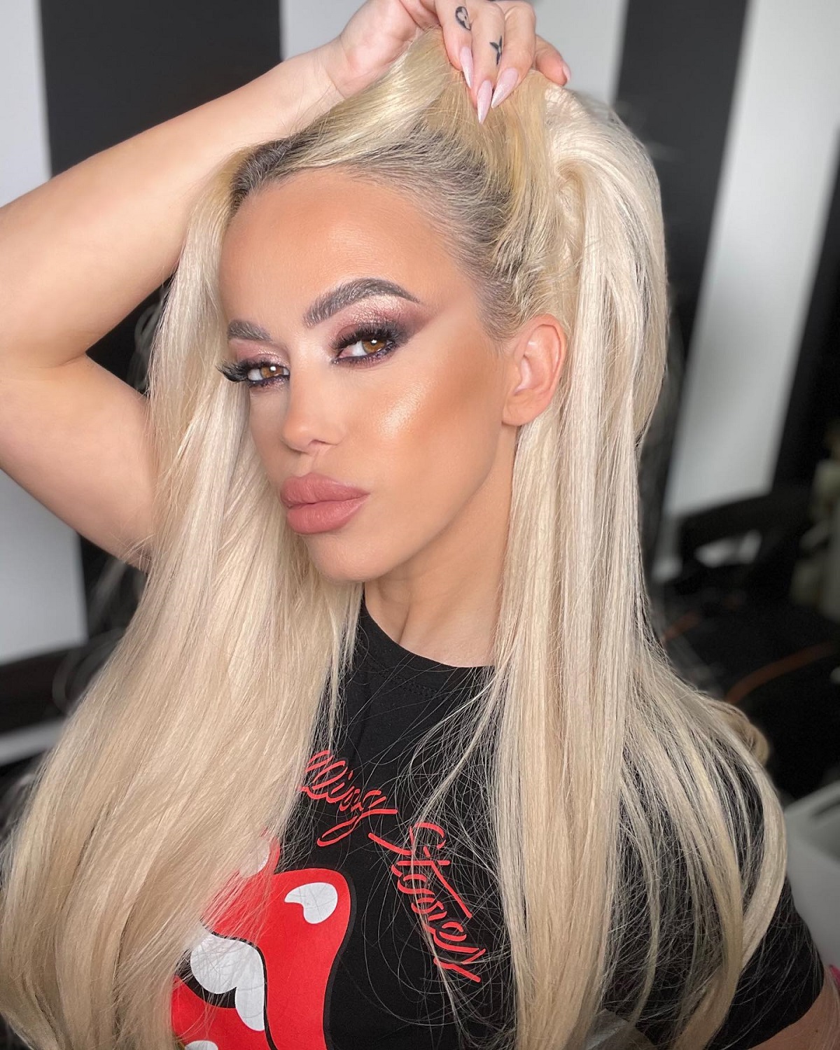 Anda Adam, evacuată din casa din Bragadiru