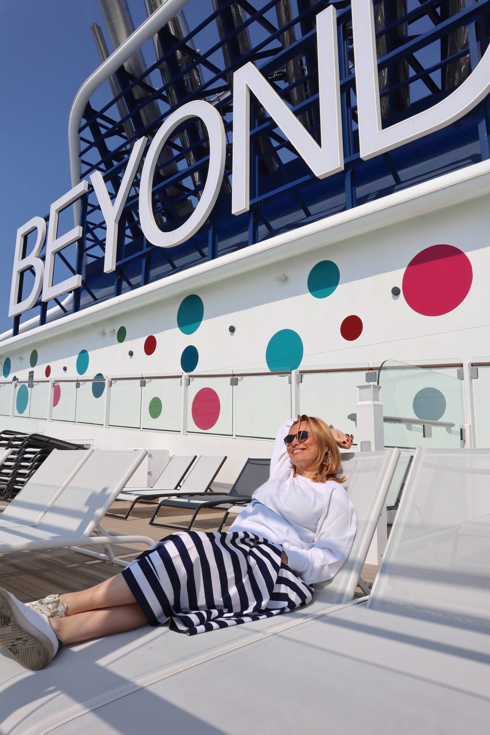 Andreea Esca, în croazieră pe Celebrity Beyond