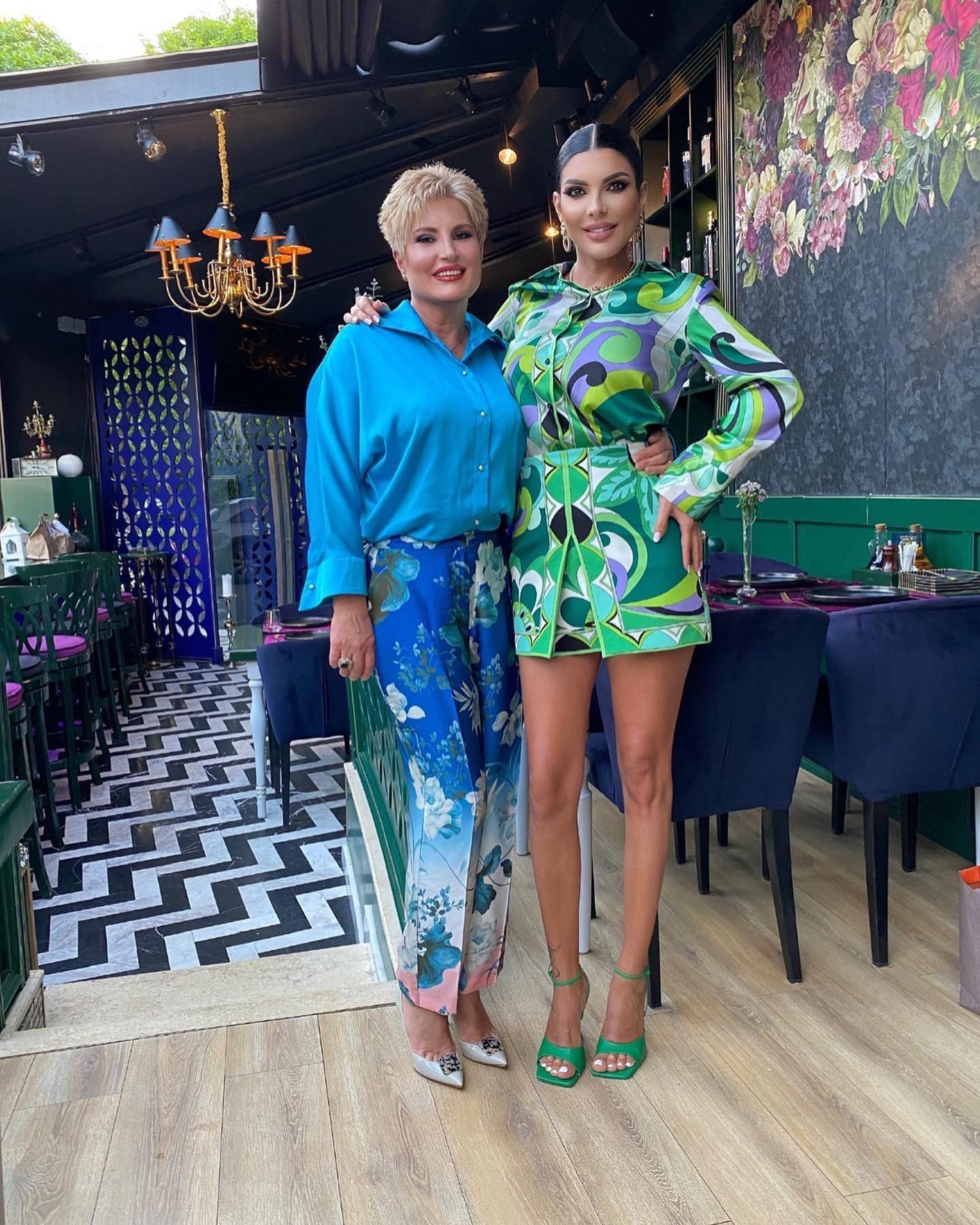 Andreea Tonciu și mama ei