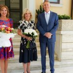 Jill Biden alături de Klaus Iohannis și soția sa, Carmen