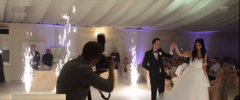 Imagini de la nunta Iuliei cu Alexandru