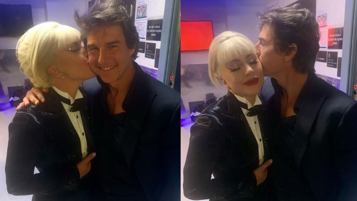 Lady Gaga şi Tom Cruise, surprinşi în mari tandreţuri
