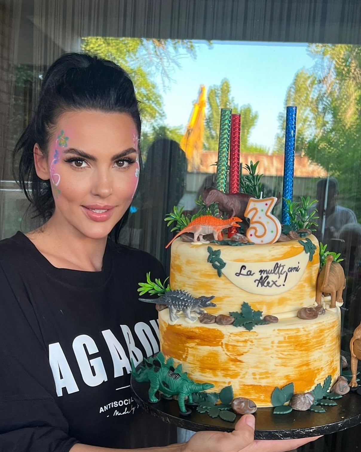 Lavinia Pîrva și Ștefan Bănică, petrecere pentru Alexandru