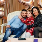 Oana Roman, Marius Elisei și fetița lor