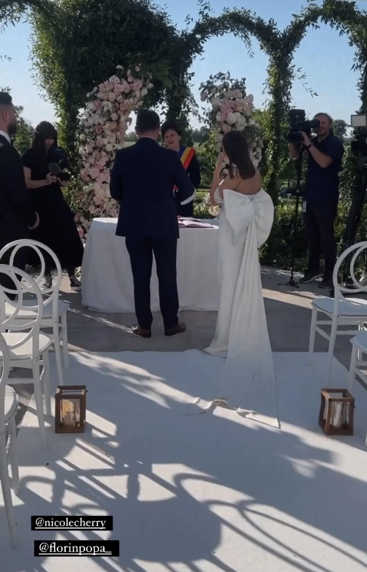 Nicole Cherry s-a casatorit