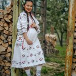 Vlăduța Lupău, în al treilea trimestru de sarcină