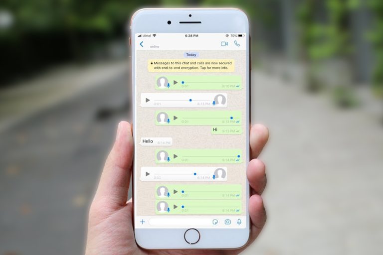 Nu îți place vocea ta din mesajele audio de pe WhatsApp. Acesta este motivul, de fapt