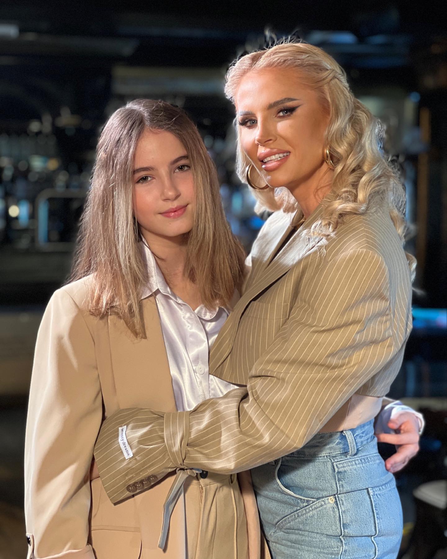 Andreea Bănică și fiica sa, Sofia