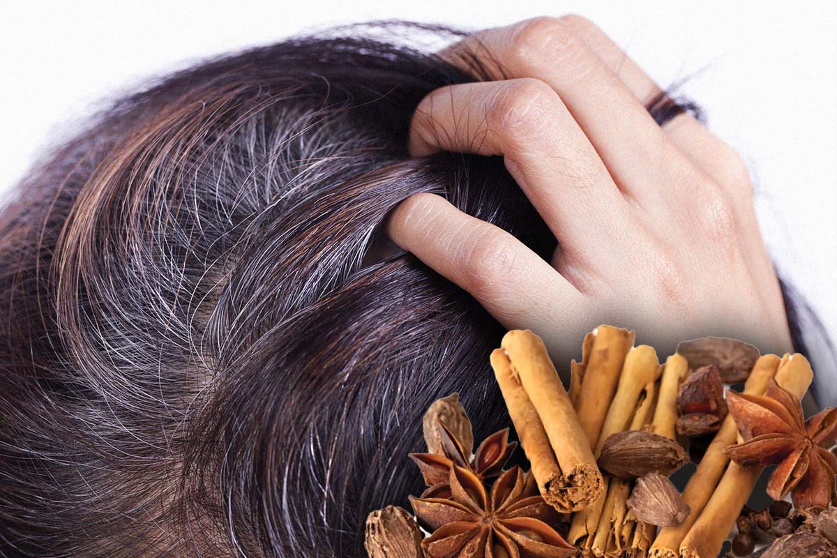 Amestecul natural cu scorțișoară care te scapă de firele albe