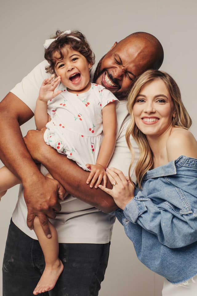 Andreea, Cabral și fiica lor, Namiko