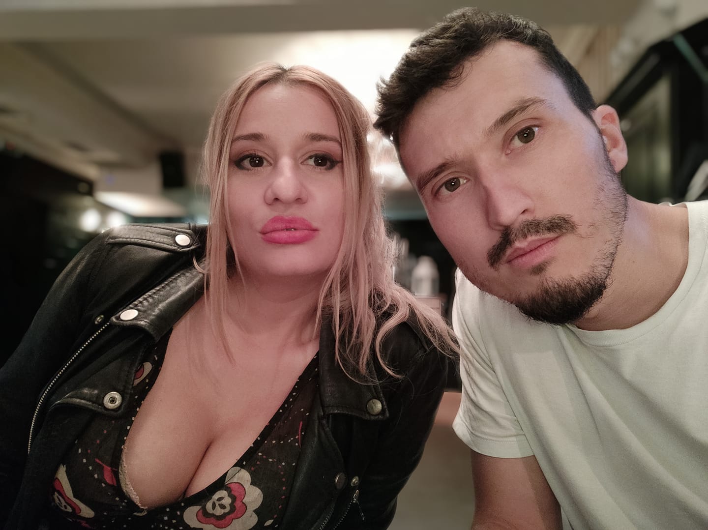 Anisia Gafton și iubitul ei, Serghei, celebri pe Internet cu momentele lor umoristice