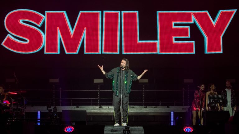 Gina Pistol și Smiley, moment de senzație la Sala Palatului. Ce au făcut în fața a peste 5000 de oameni