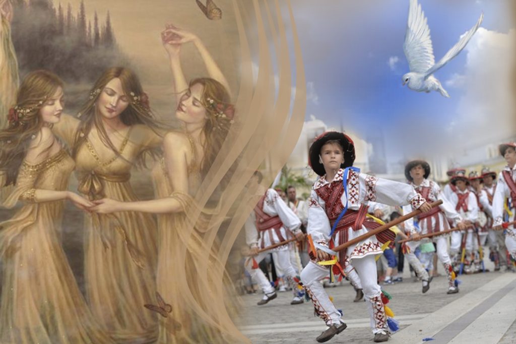 Ielele si Dansul Calusarilor de Rusalii