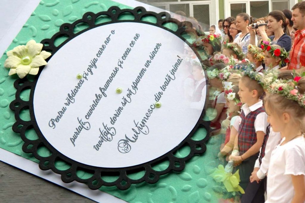 Mesaje de mulțumire pentru educatori