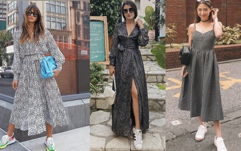 Rochii de vară de zi care merg cu adidași. Modele și culori care se poartă în sezonul estival